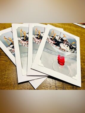 Photo Greeting Cards - Chocolate Covered Cherries(Set of 4)